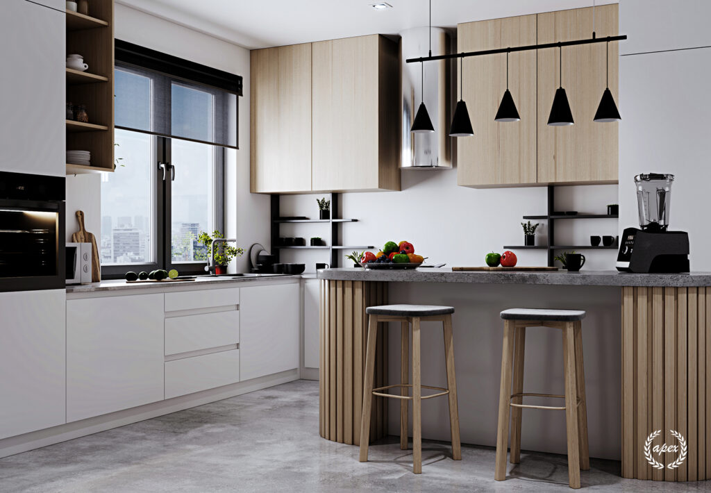 Apex Blind | Kitchen Curtains: Choosing The Perfect Style For Your Home Homeowners In Singapore Are Embracing These Trending Kitchen Curtain Styles: