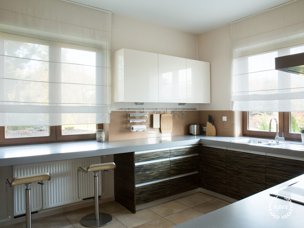 Apex Blind | Kitchen Curtains: Choosing The Perfect Style For Your Home Many Homeowners Overlook The Impact Of Kitchen Curtains