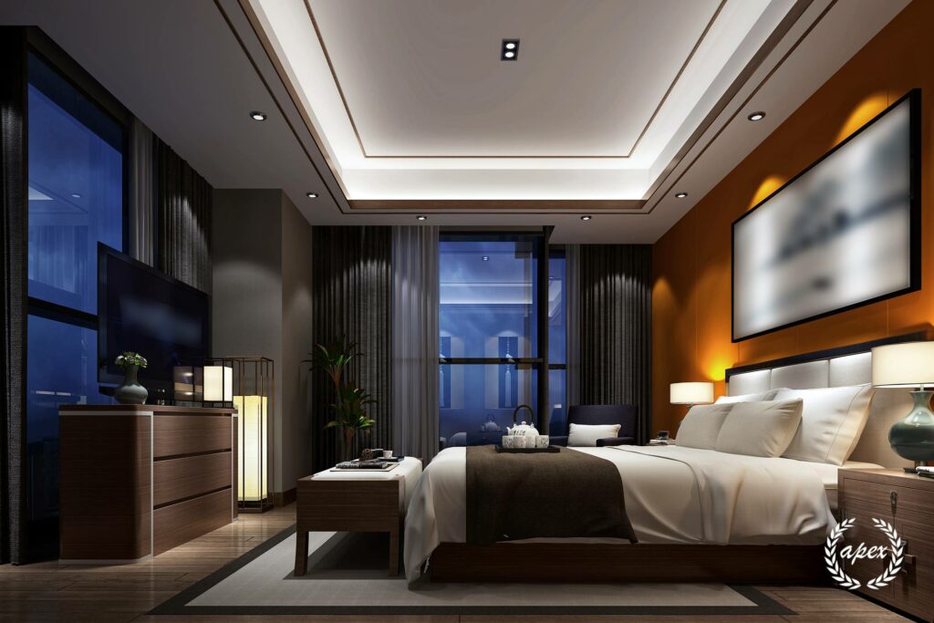 Apex Blind | Creating Serenity: Top Bedroom Curtain Trends For Better Sleep In 2025 3 1