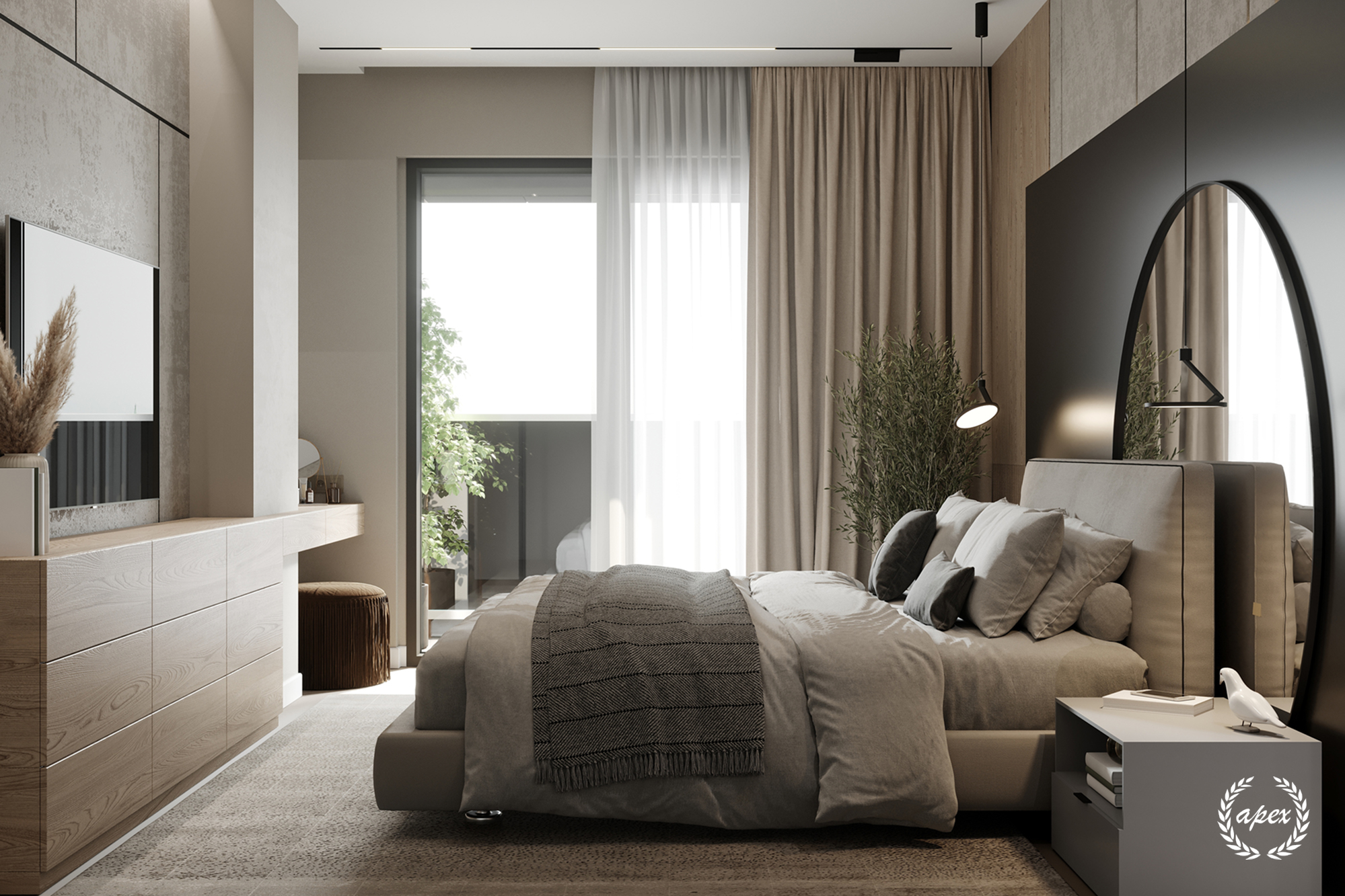Apex Blind | Blogs With The Right Bedroom Curtains, You Can Control The Amount Of Natural Light