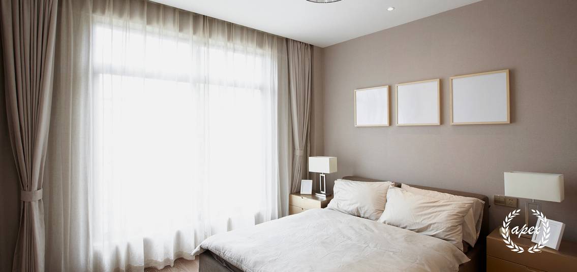 Layering Curtains and Blinds in Bedrooms